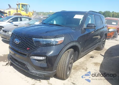 2022 Ford Explorer St из США, поврежденный, VIN 1FM5K8GC4NGA78161